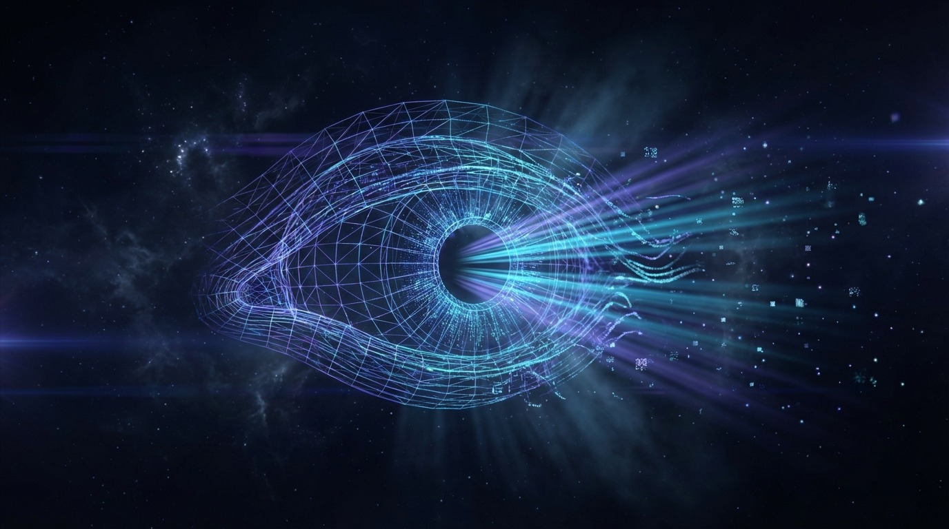 Computer vision scanning eye